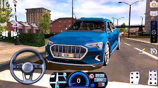 Driving School Sim #16 - New Car Audi e-tron Offroad and City Driver Ride - Android GamePlay screenshot 2