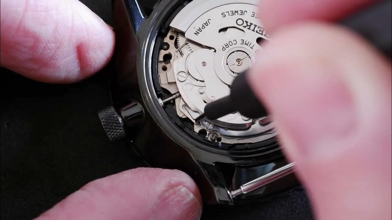 #Seiko 4R35 (NH35) & 4R36 (NH36) watches: How to remove the stem ...