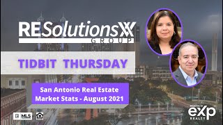 Tidbit Thursday 09302021 - San Antonio Market Stats for August 2021