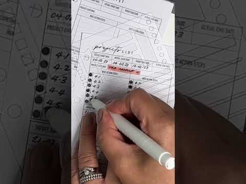 Break down tasks