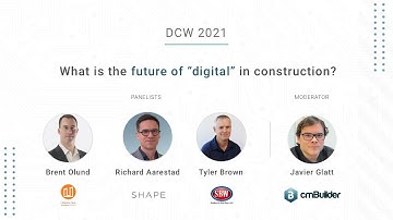 DCW2021 | How technology will transform preconstruction workflows in the future?