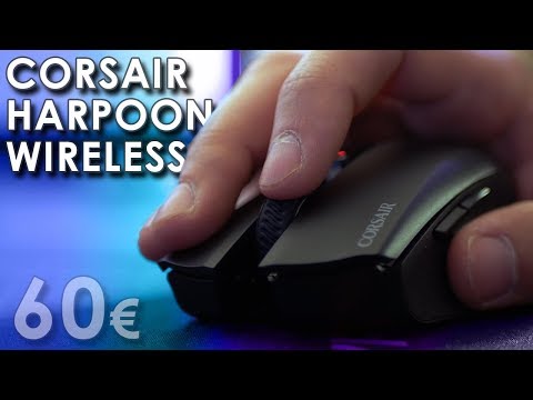 Corsair Harpoon RGB Wireless | TEST | Du sans-fil à moins de 60€ !