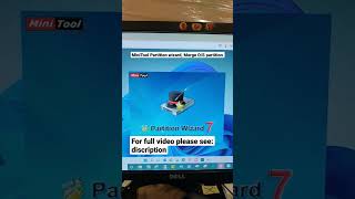 Windows 11- increasing O/S C: partition Size with the help of MiniTool Partition wizard.