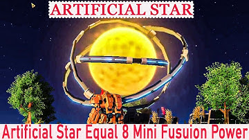Dyson Sphere Program Create A Artificial Star (One Artificial Star 75 MW  Energy Generated)
