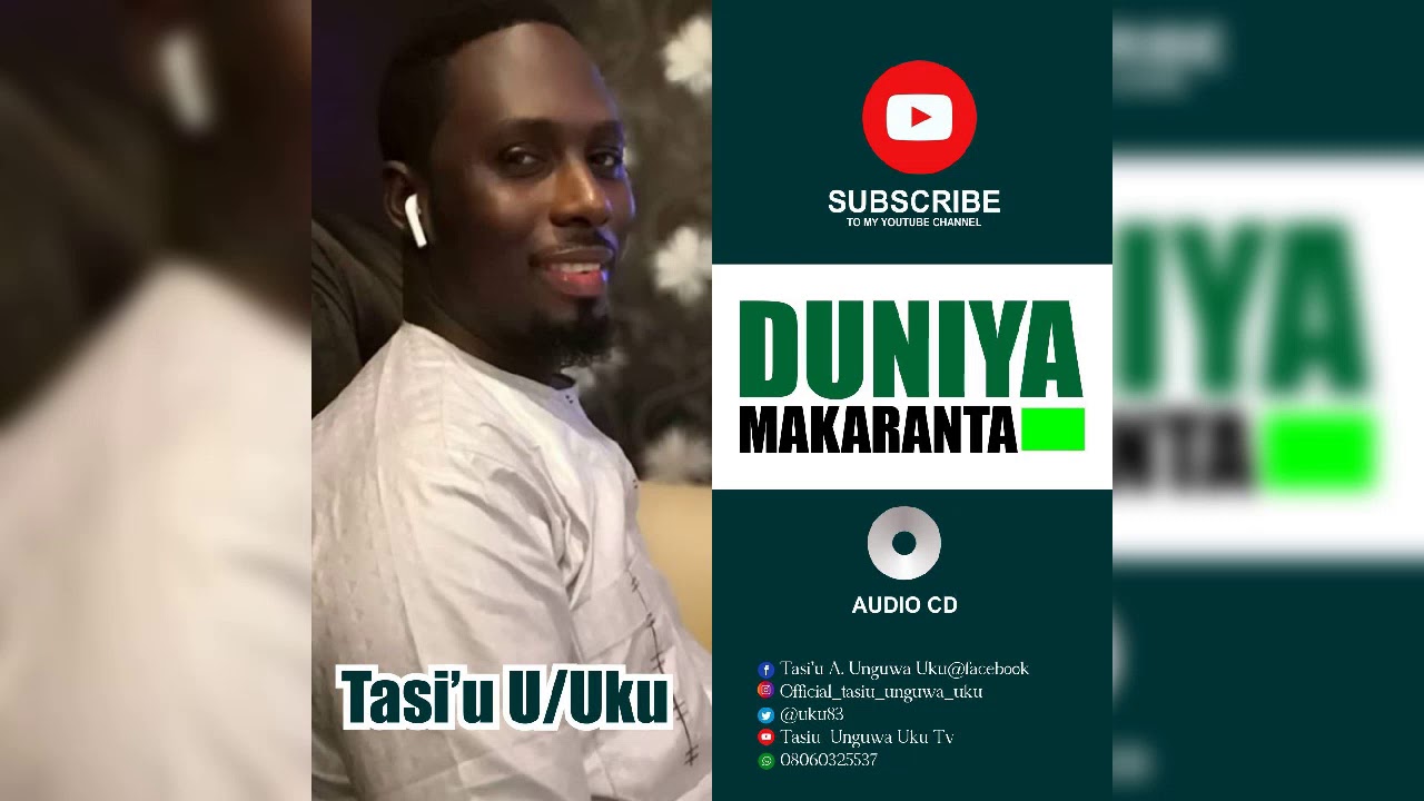 Tasiu Unguwa Uku   Duniya Makaranta Official Music 2022
