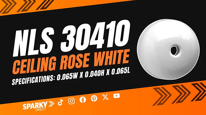 NLS 30410 | Ceiling Rose White 15A 500V IP23