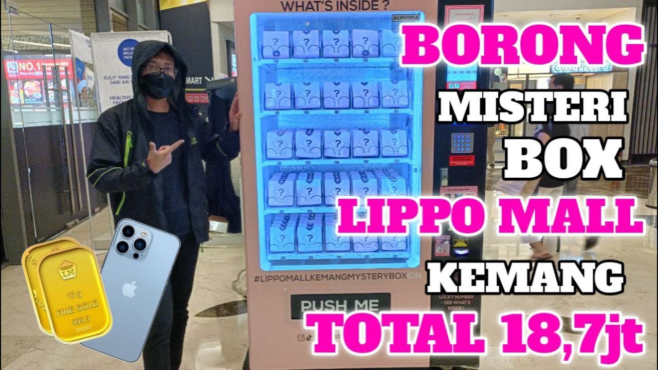 【VIRAL】BORONG MISTERI BOX LIPPO MALL KEMANG AKHIRNYA DAPAT iPhone 13 Pro Max??