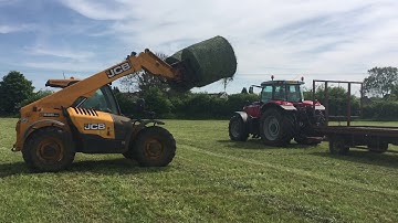 Down on the Farm with Tractor Ted - Making Haylage