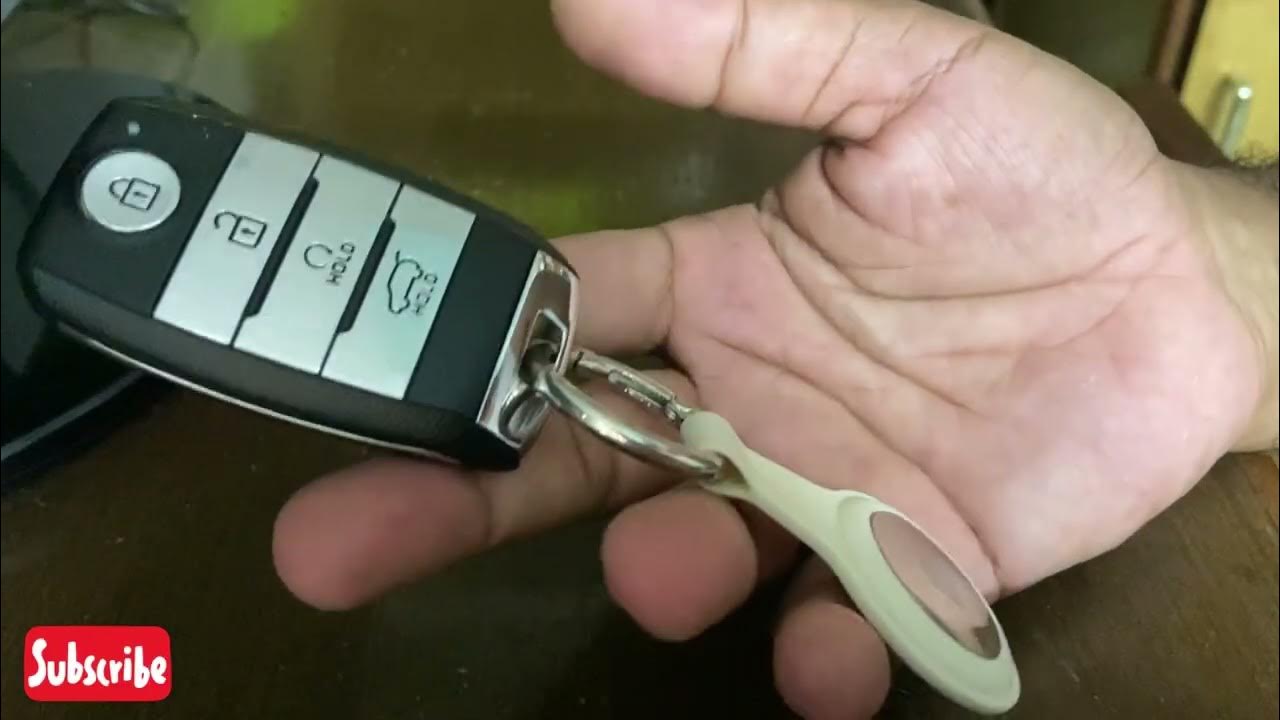 Kia seltos battery replacement in Telugu & Apple AirTag useses - YouTube