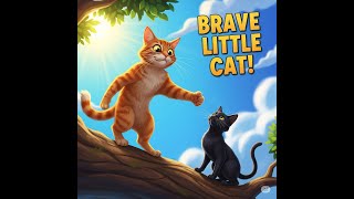 Kids Story: The Brave Cat Who Climbed a Giant Tree!