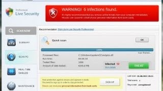 Remove Live Security Professional For Free