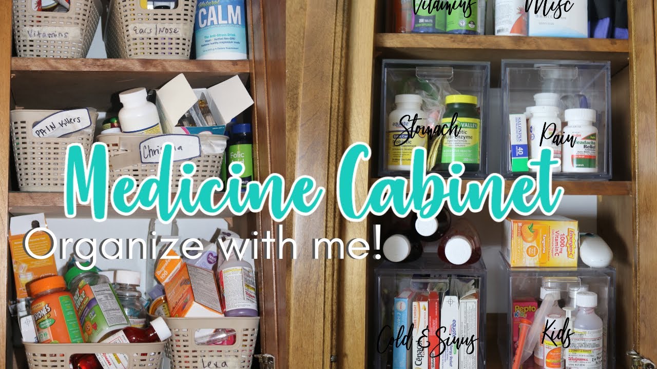 medicine cabinet organization and storage ideas – House Mix