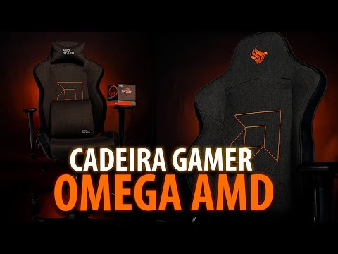 Cadeira Gamer Pichau OMEGA AMD Edition | A Primeira Cadeira Oficial AMD Ryzen!