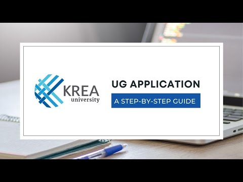 Krea University UG Application: A step-by-step guide