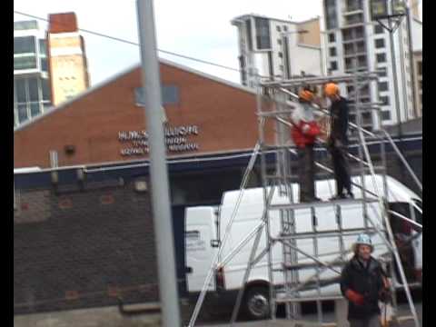 Action for Children Tyne Bridge Zip Slide 6th June 2009