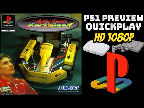 [PREVIEW] PS1 - Ayrton Senna Kart Duel (HD, 60FPS)