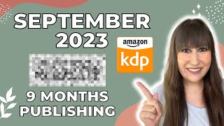 How Much I Made in September with Amazon KDP | September 2023 Income Report