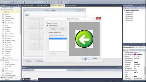 Video Tutorial Membuat Game Puzzle 3x3 Menggunakan Visual Basic 2010