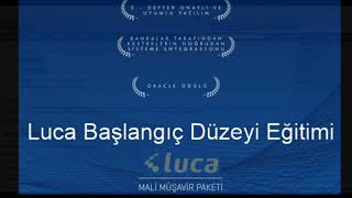 Luca Başlangıç Düzeyi Eğitimi