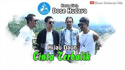 Hijau daun - Cinta Terbalik #LIRIK