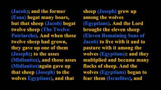 Book of Enoch 4/5 - Book of The Dream Visions (Ch. 83-90, Read-Along w/ Notes; RH Charles)