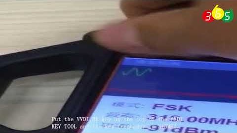 VVDI MB change Xhorse VVDI BE key frequency 315 MHZ -433MHZ obdii365