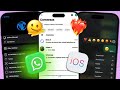 WHATSAPP IGUAL IPHONE RC IOS 10.33 ATUALIZADO 2025 com EMOJIS IOS + FONTES + VER MENSAGENS APAGADAS
