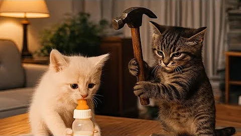 Video 11083731: cats compilation funny baby, cats catlover baby