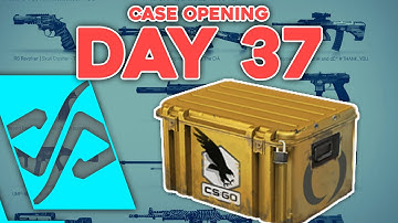 CSGO Case Opening till a Gold appears - Day 37