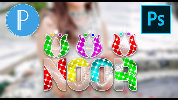 New amazing glass font editing 2021 and 2022. Pscc editing Noor Creation