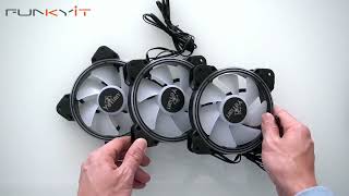 What $35 can get you - 3 ARGB Fans, 2 RGB Strips and 10 Fan Hub - Yeyian Typhoon LII Master Kit
