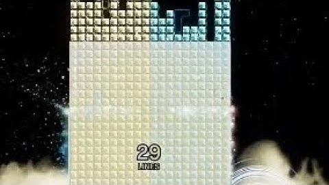 Simultaneous 29 line zone! W/ Electra - Cascade - Tetris effect: connected