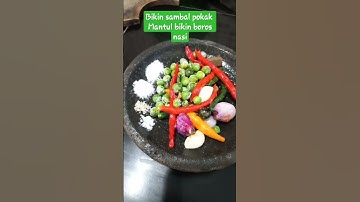 Thumbnail of Resep bikin sambal pokak enak banget !! @shortzvideo #shorts #reels