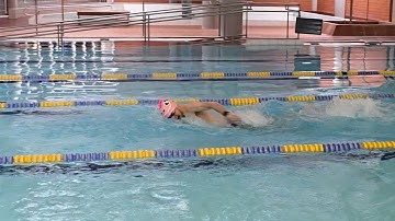 Experimental, weird, butterfly-like freestyle technique