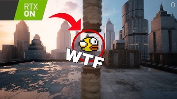 FLAPPY BIRD with RTX ON