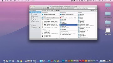 How to import brushes into Adobe Photoshop for Mac