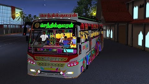 🎀🏆 SENTHIL KUMARAN BUS MOD (ALPHA MOTERS) RELEASE DÀTE FIXED VIDEO / BUSSID