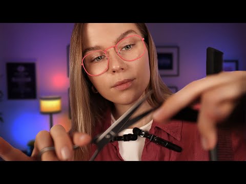 ASMR Haircut & Scalp Massage RP.  Soft Spoken Personal Attention