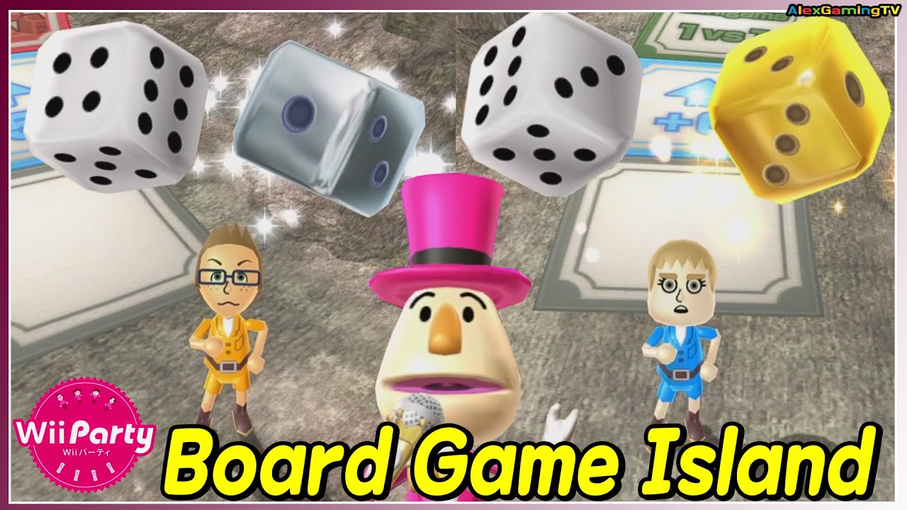 Wii Party Board Game Island Who S Winner Standard Com Steven Vs Luca Vs Chris Vs Nick Wii