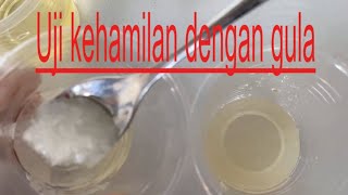 Uji kehamilan dengan gula ️  tes kehamilan di rumah