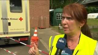 Erstaufnahme In Albersdorf. S.-H. Magazin.10.08.15