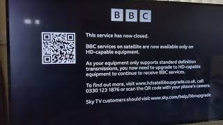 First Generaton Sky Box in 2024 - paperweight for BEEB channels. Other channels still work