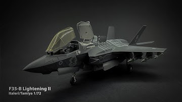 Building a F-35B Lightning II Italeri/Tamiya 1/72 Scale Model