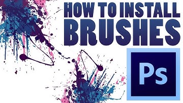 Windows 10 - How to install brushes in Photoshop CS6