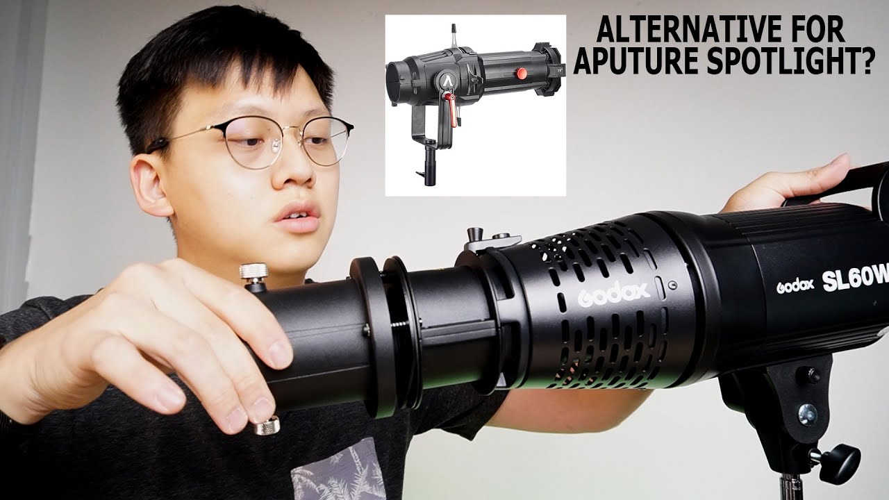 Godox Spotlight 85mm lens? | Godox Projection Attachment Set up Guide