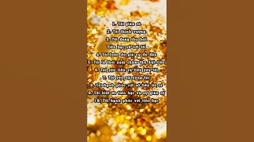 BẠN HÃY NGHE VIDEO ĐỂ THU HÚT TIỀN BẠC ĐẾN VỚI BẠN NHÉ