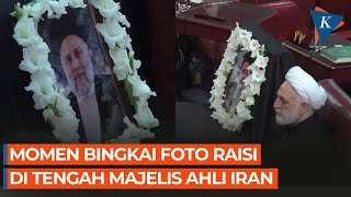 Momen Majelis Ahli Iran Berikan Penghormatan untuk Raisi