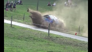 Finale des rallyes 2023 crashes and show