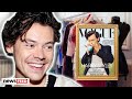 Harry Styles Makes Vogue HISTORY!