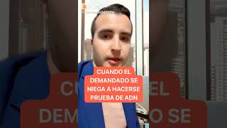 Cuando El Demandado Se Niega A Hacerse Prueba De Adn